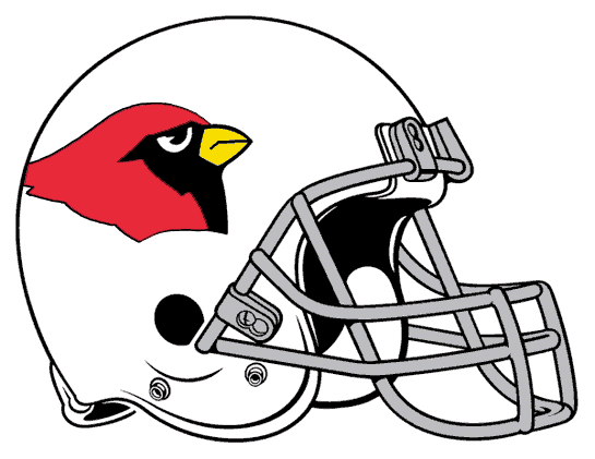 Ball State Cardinals 1971-1984 Helmet Logo vinyl decal